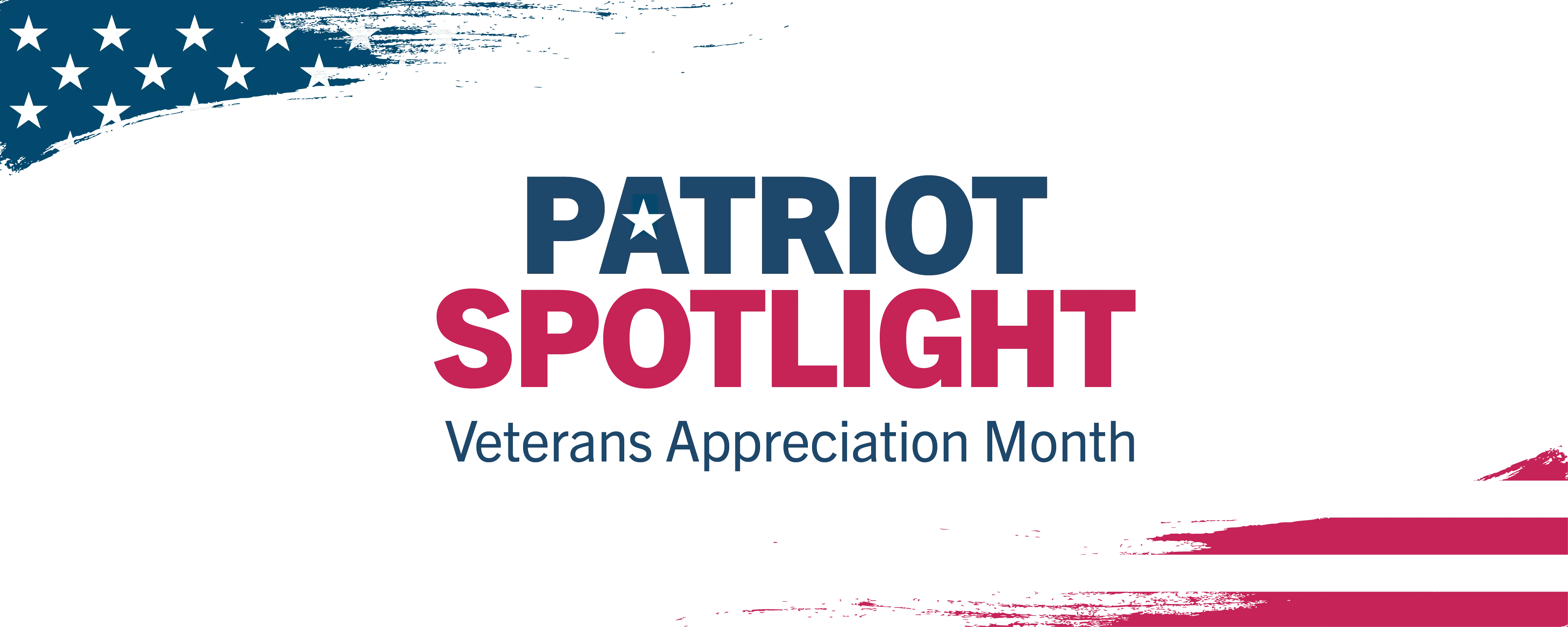 Veteran Appreciation Month Banner