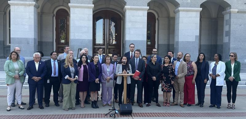 Senators Condeming Ice Raids